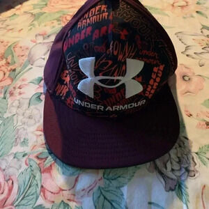 Under Amor Boys Flat Brim Baseball Cap